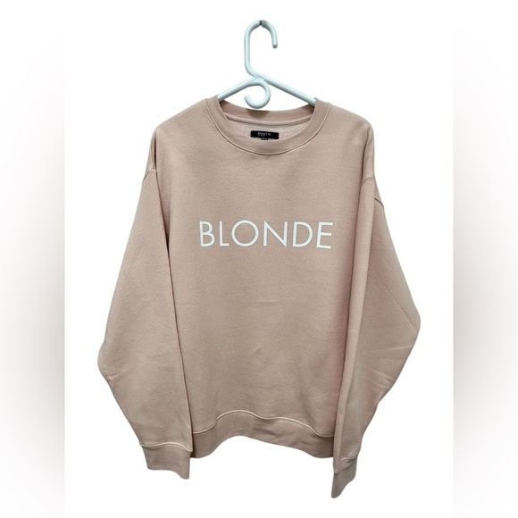 ✨ NWT Brunette The Label Blonde Crew Peach Crush XL/XXL - Picture 5 of 15